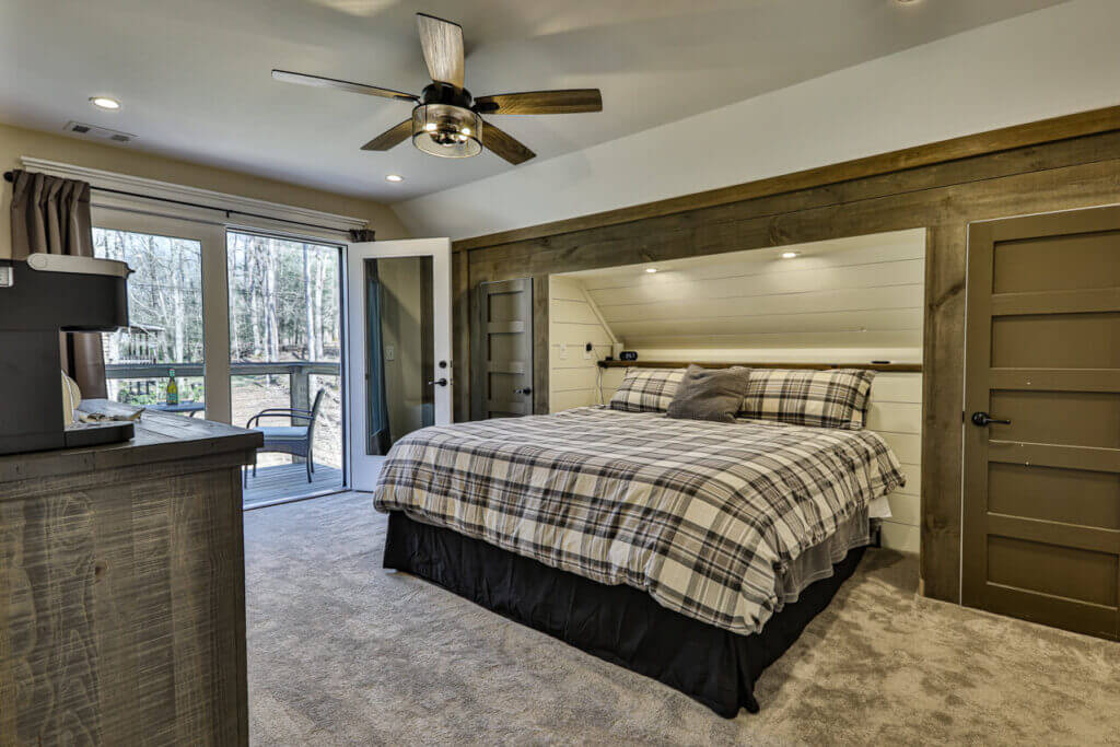 Our second master suite with a built-in King bed